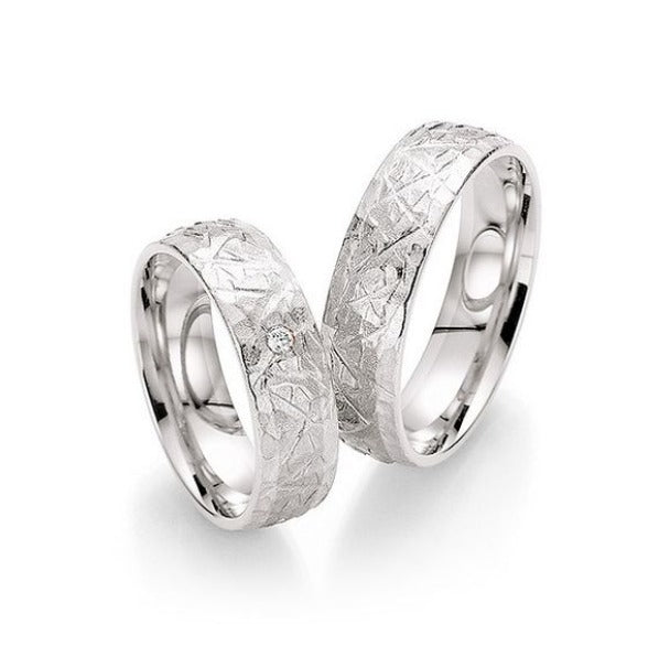 Fischer Trauringe Design Leuchtkraft Platin