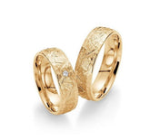 Fischer Trauringe Design Leuchtkraft Apricotgold