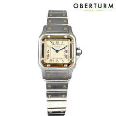 Cartier Santos Galbée Bicolor 18K Gold