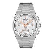 Tissot PRX 41 Chronograph Silbrig