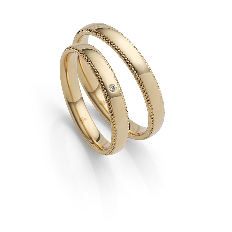 Rauschmayer Trauringe Manufaktur Milgrain 03038