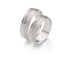 Rauschmayer Trauringe First Weissgold Desire 03598