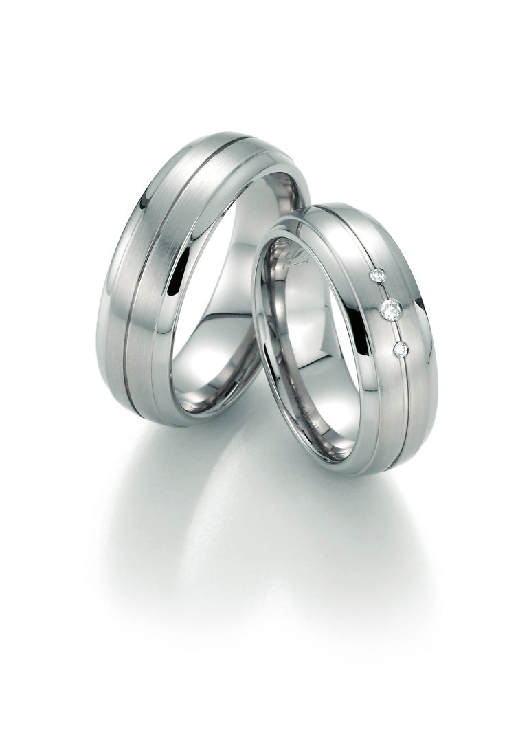 Bayer Trauringe Edelstahl Stars