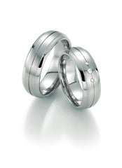 Bayer Trauringe Edelstahl Stars