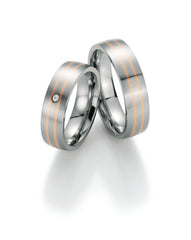 Bayer Trauringe Edelstahl Sweet