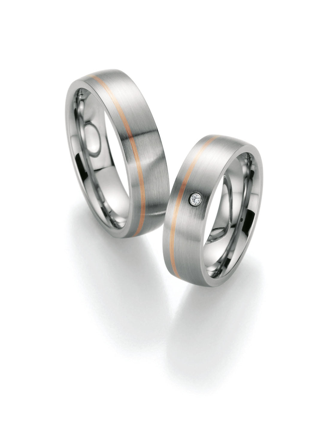 Bayer Trauringe Edelstahl Elegance