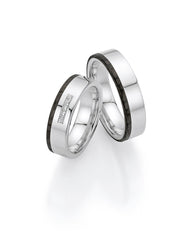 Bayer Trauringe Carbon Romance