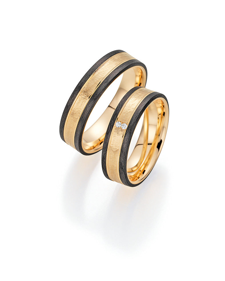 Bayer Trauringe Carbon Wonder