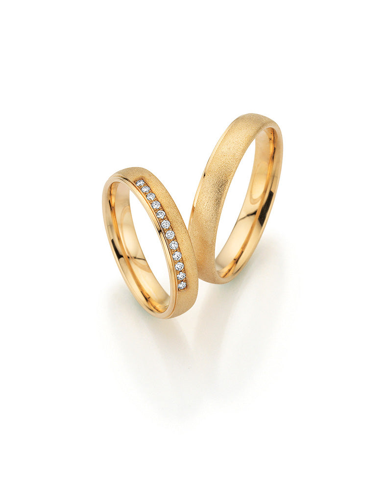 Bayer Trauringe Pure Morning Sun