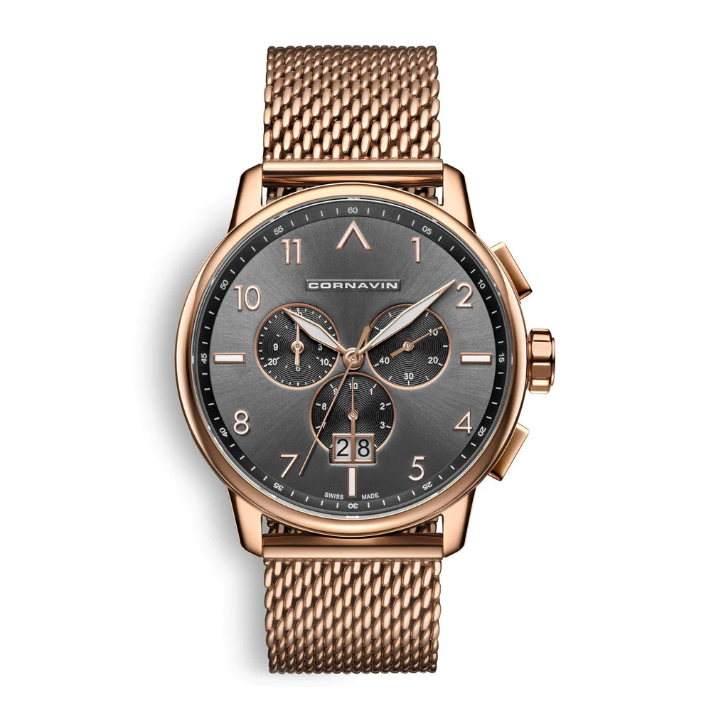 Cornavin Herrenuhr Big Date Chronograph CO.BD.08.B