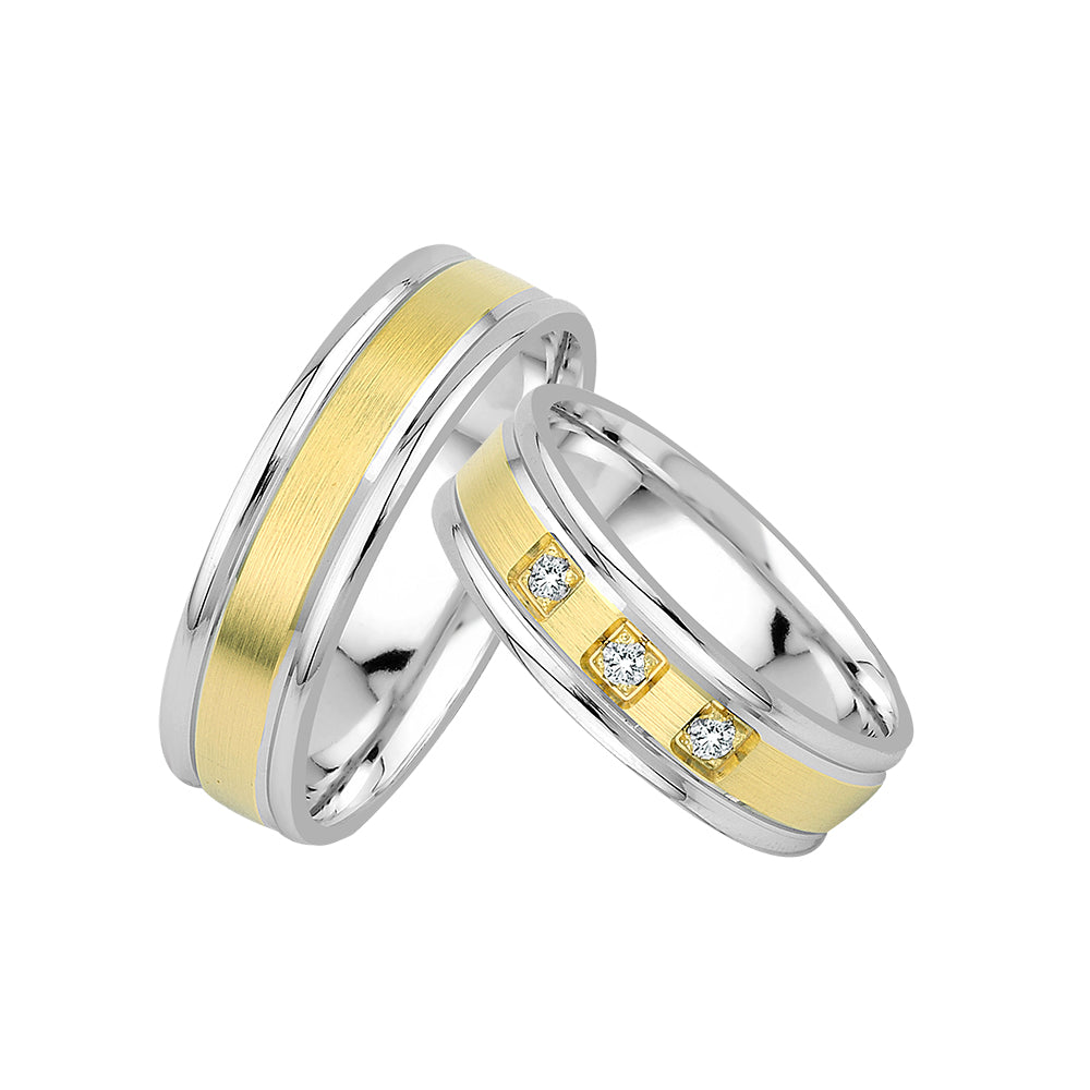 Oberturm Trauringe Classics F402