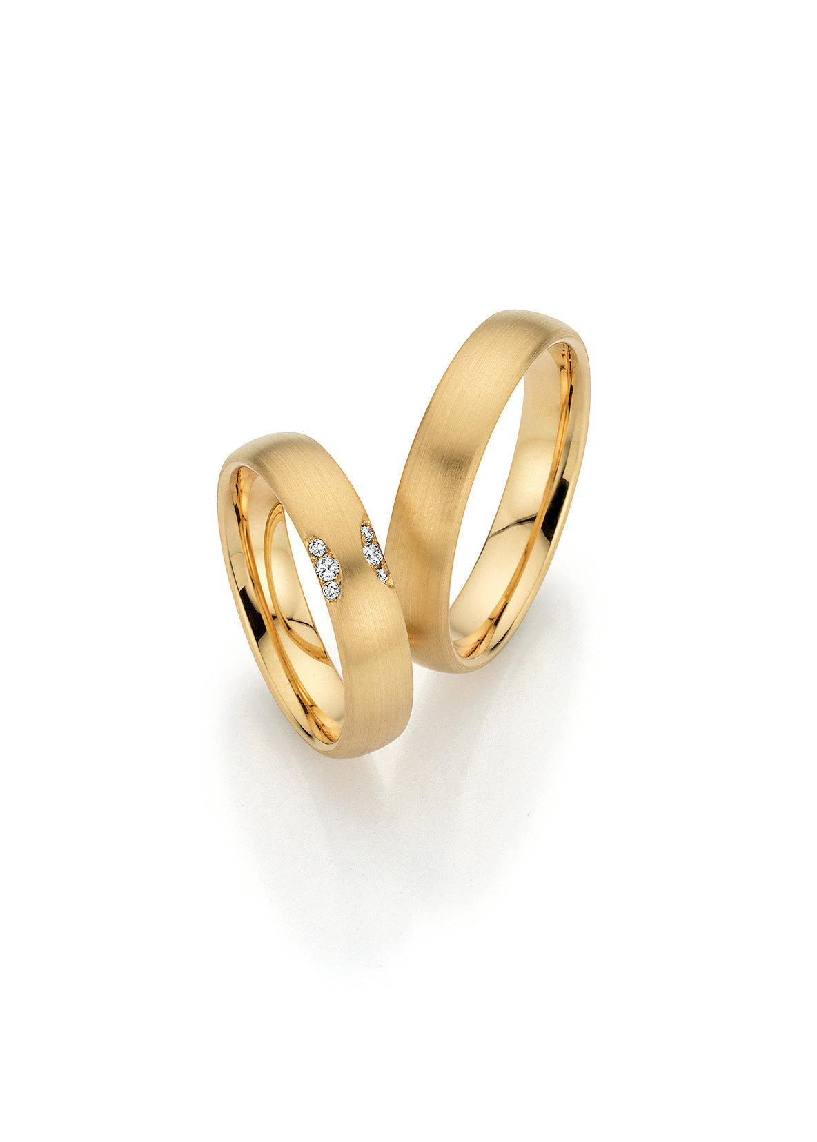 Fischer Trauringe Classics Güte - Ringbreite 4,5 mm