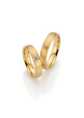 Fischer Trauringe Classics Güte - Ringbreite 4,5 mm