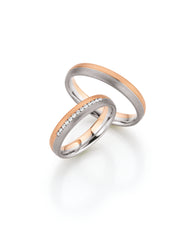 Fischer Trauringe Classics Courage - Ringbreite 4 mm