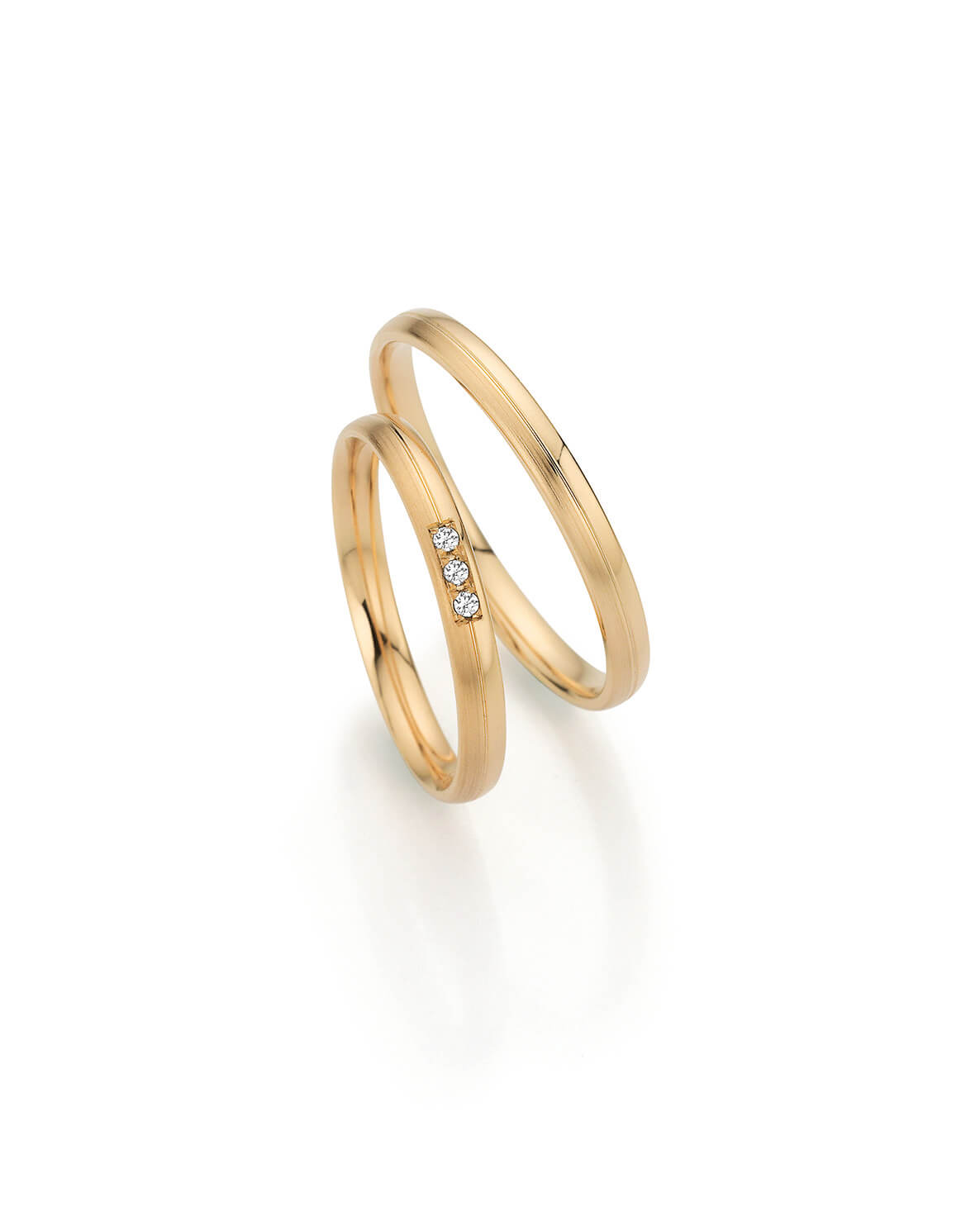 Fischer Trauringe Classics Charme - Ringbreite 2,5 mm