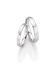 Fischer Trauringe Classics Glücksgriff mit Brillant