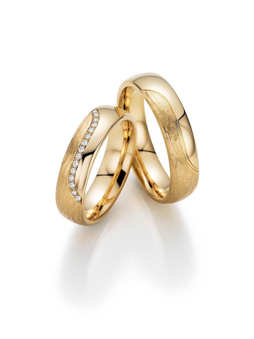 Fischer Trauringe Design Sonnenpracht