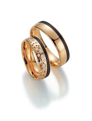 Fischer Trauringe Carbon® From outer space