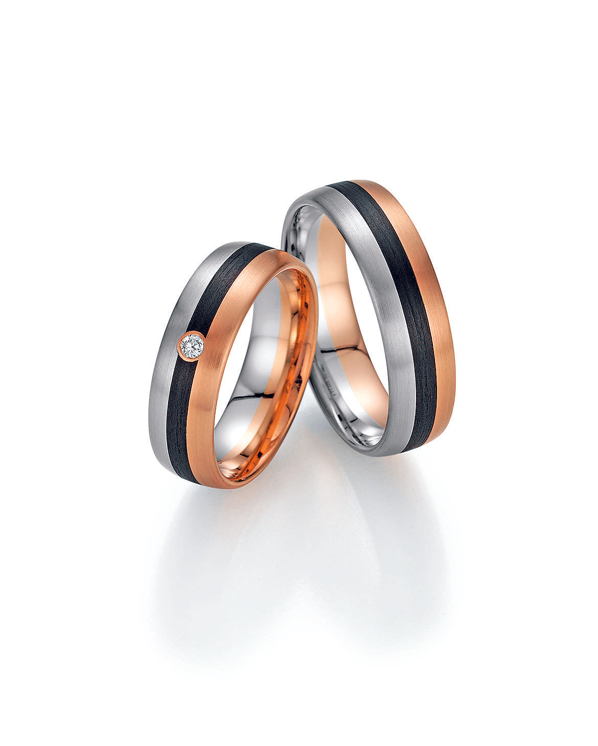 Fischer Trauringe Carbon® Love for Live