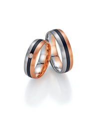 Fischer Trauringe Carbon® Love for Live