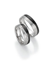 Fischer Trauringe Carbon® Shadow & Light