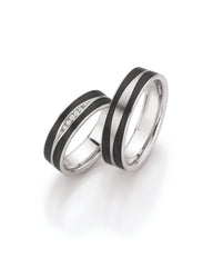 Fischer Trauringe Carbon® Only You