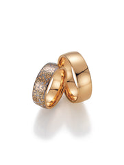 Fischer Trauringe Flora In voller Blüte