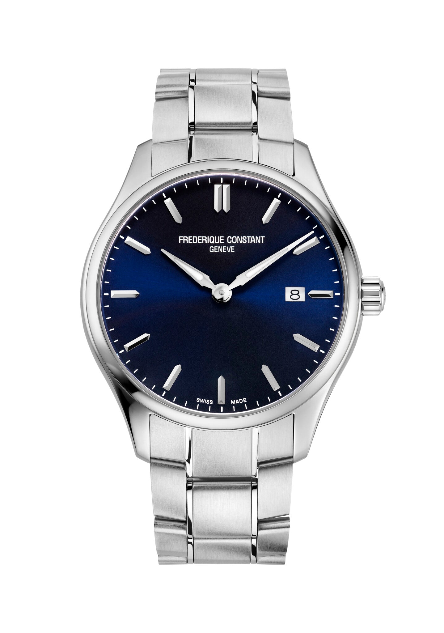 Frédérique Constant Classics Quartz Herrenuhr Blau