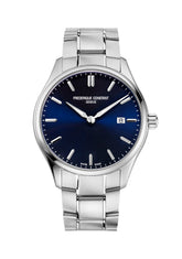 Frédérique Constant Classics Quartz Herrenuhr Blau