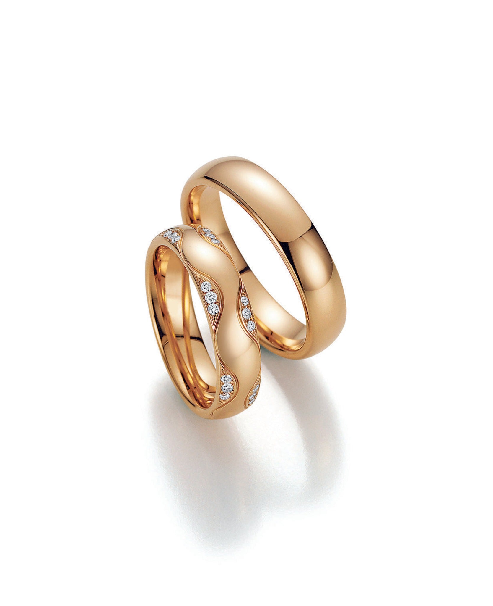 Fischer Trauringe Classics Heiterkeit - Ringbreite 5 mm