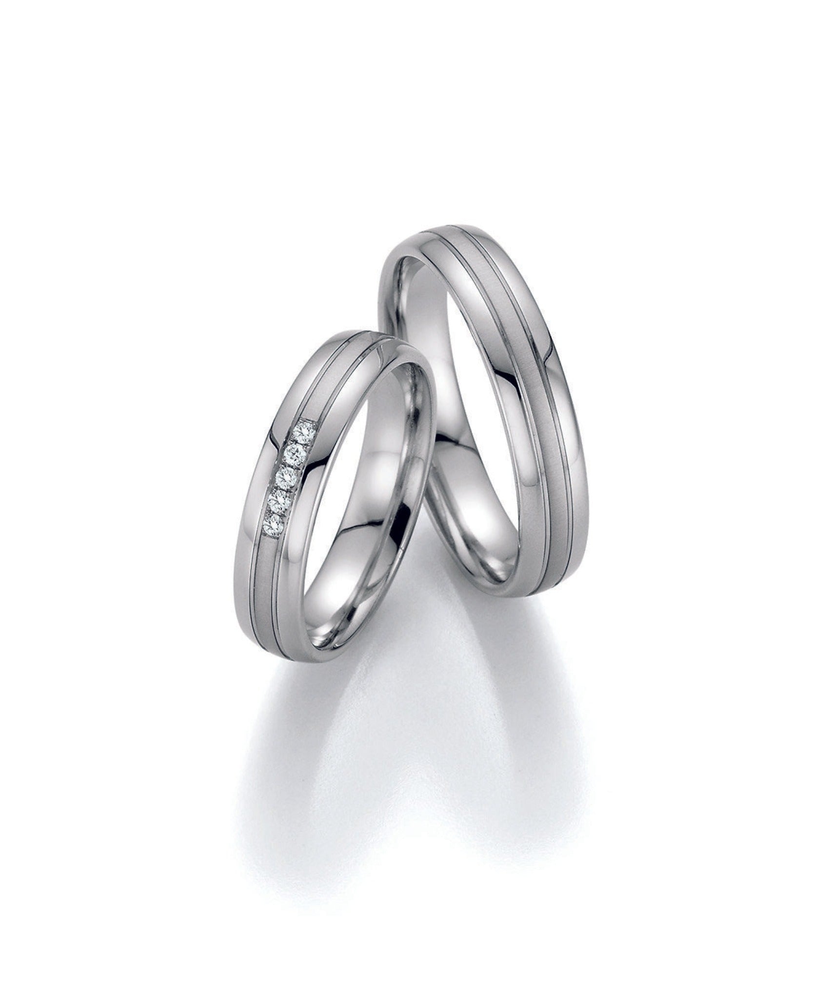 Fischer Trauringe Classics Glückseligkeit - Ringbreite 4,5 mm