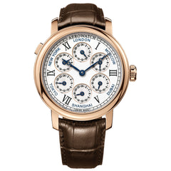 Aerowatch Renaissance 7 Time Zones Rosé Herrenuhr