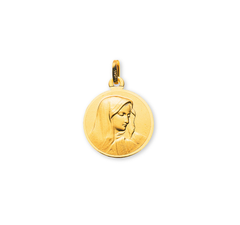 Anhänger Gelbgold 750 Medaille Dolorosa