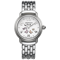 Aerowatch 1942 Lady Butterfly Quarz Limited Edition Damenuhren A 44960 AA01 M