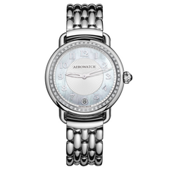 Aerowatch 1942 Lady Quarz Diamond A 42960 AA19 DIA M