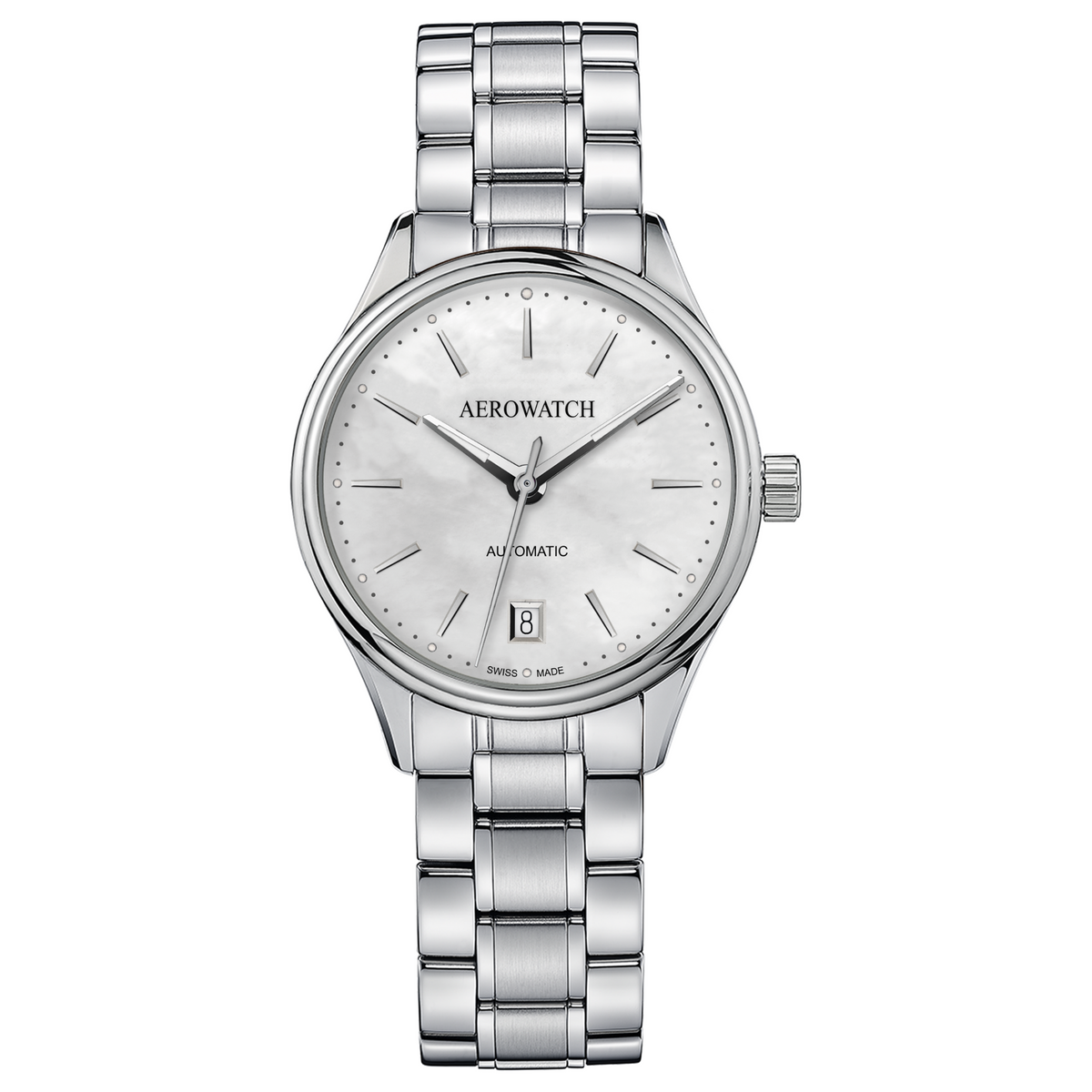 Aerowatch Lady Les Grandes Classiques Edelweiss Automatik Damenuhr A 60980 AA02 M