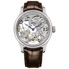 Aerowatch Renaissance Classic Skeleton Silbrig Herrenuhr A 57981 AA01