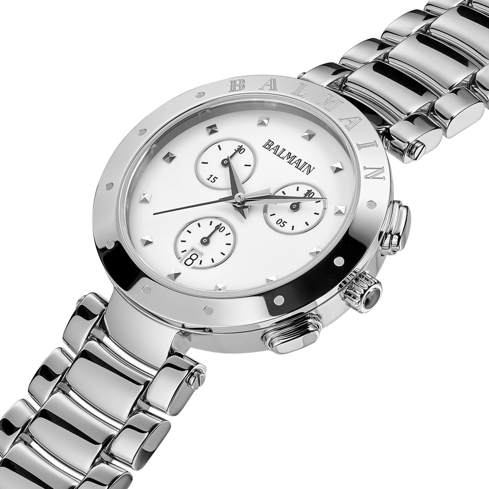 Balmain Balmainia Bijou Chrono Lady 36mm Silbrig