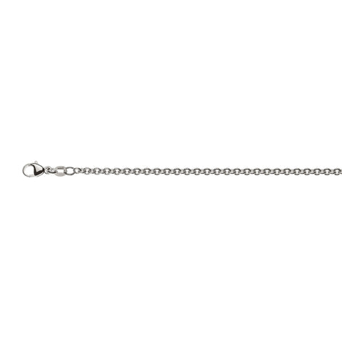 Armbänd Weissgold 750 Rundanker, ca. 3.1 mm