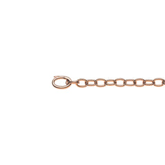 Armbänd Rotgold 750 Anker Oval Handarbeit, ca. 6.0 mm