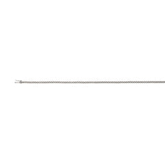 Weissgold 750 Tennis-Collier mit 180 Brillanten, Zargenfassung