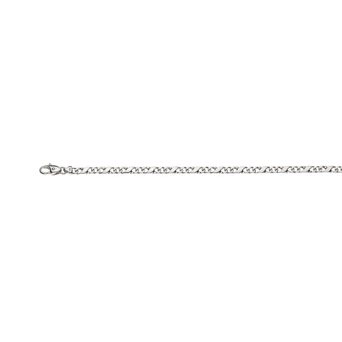 Carrera Armband Poliert Weissgold 750