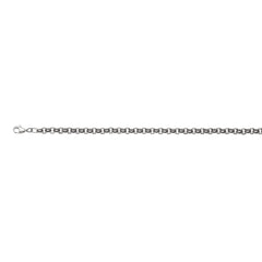 Erbs-Armband aus 750er Weissgold, ca. 5.0 mm dick