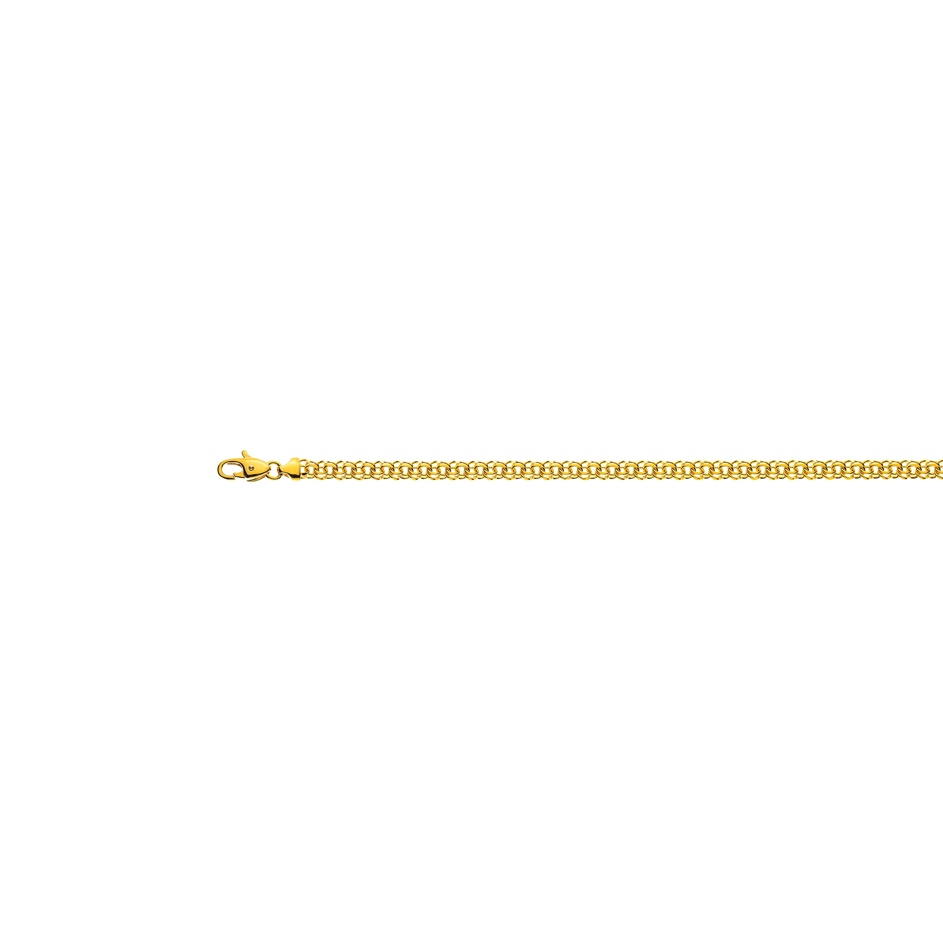 Garibaldi Gelbgold 750, 4.0mm Breite: Zeitlose Eleganz am Handgelenk