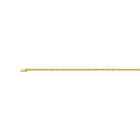 Klassische Königskette: Gelbgold 750, 2.0 mm Breite