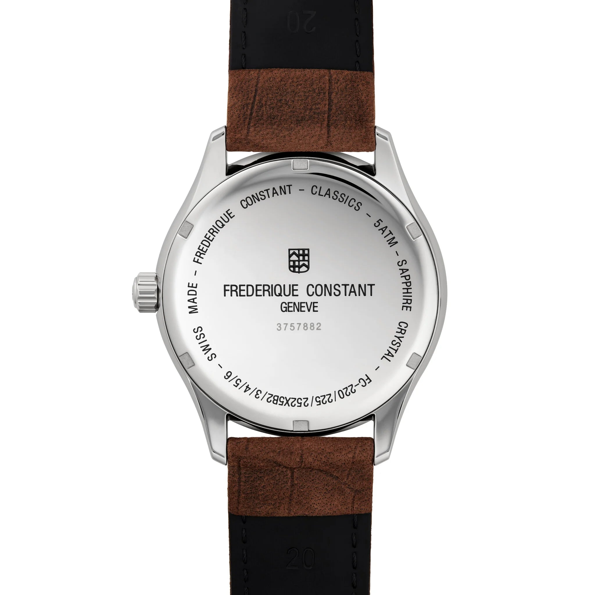 Frédérique Constant Classics Quartz Herrenuhr Grau