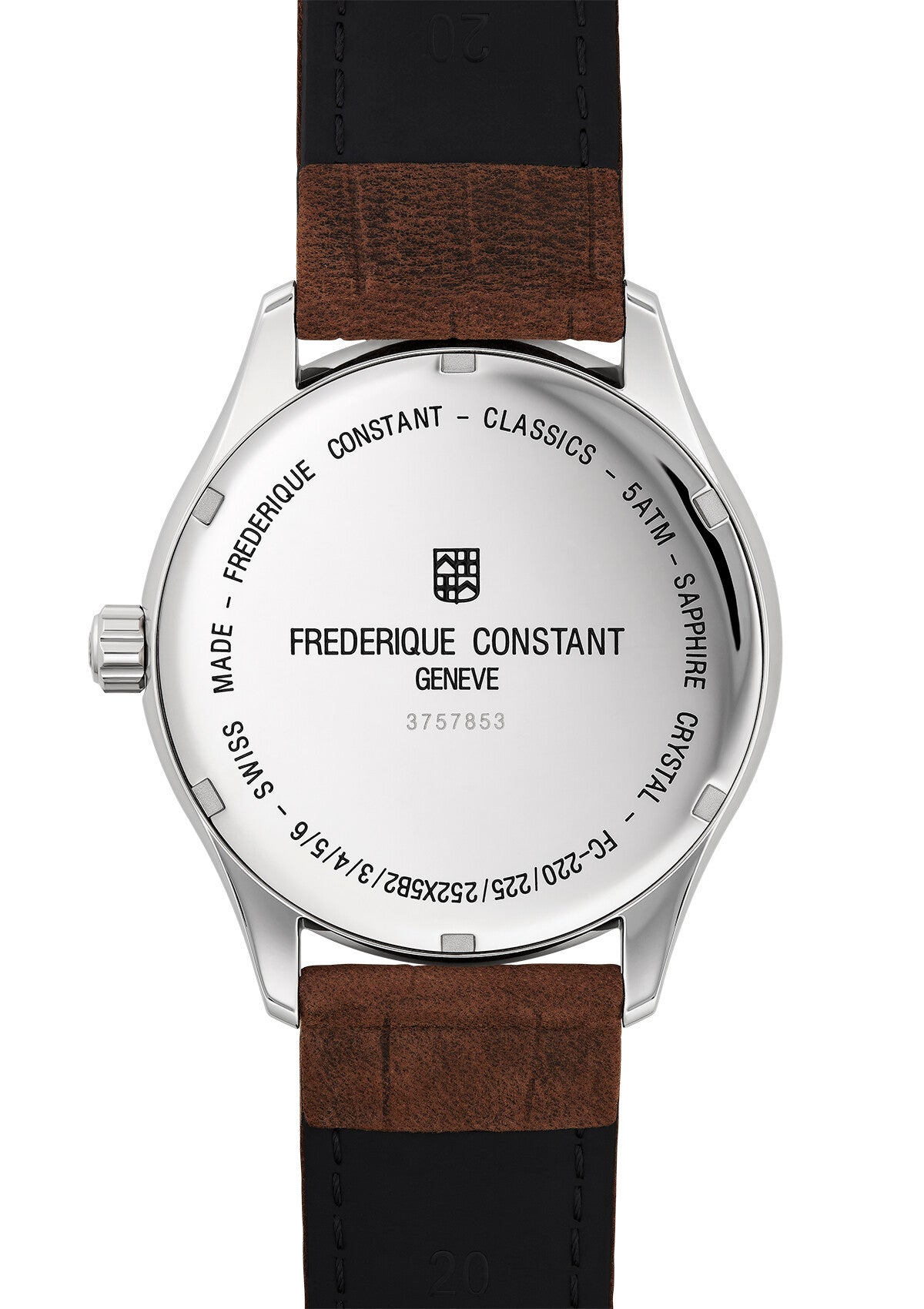 Frédérique Constant Classics Quartz Silber Herrenuhr 