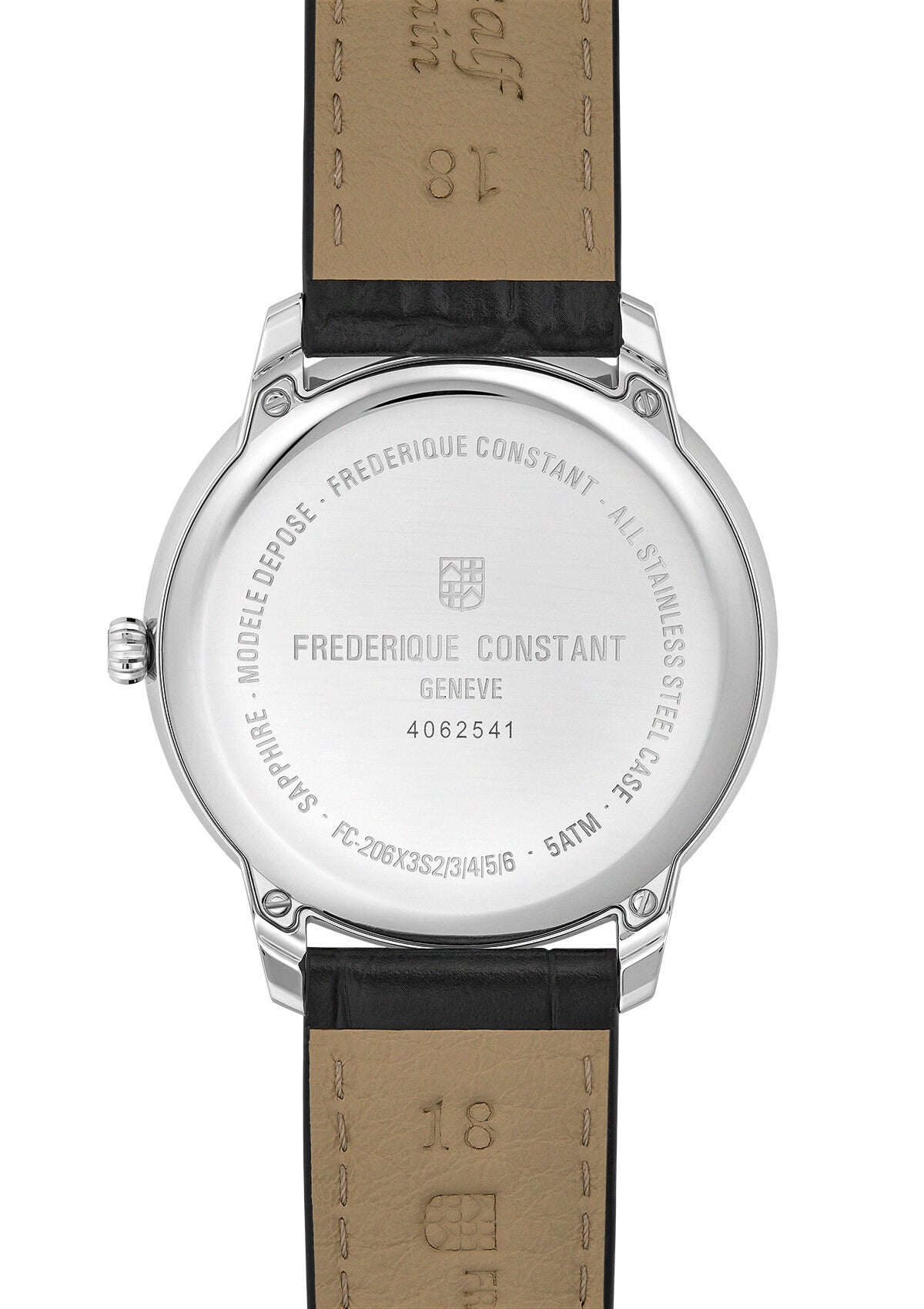 Frédérique Constant Classics Moneta Moonphase Noir FC-206B3S6