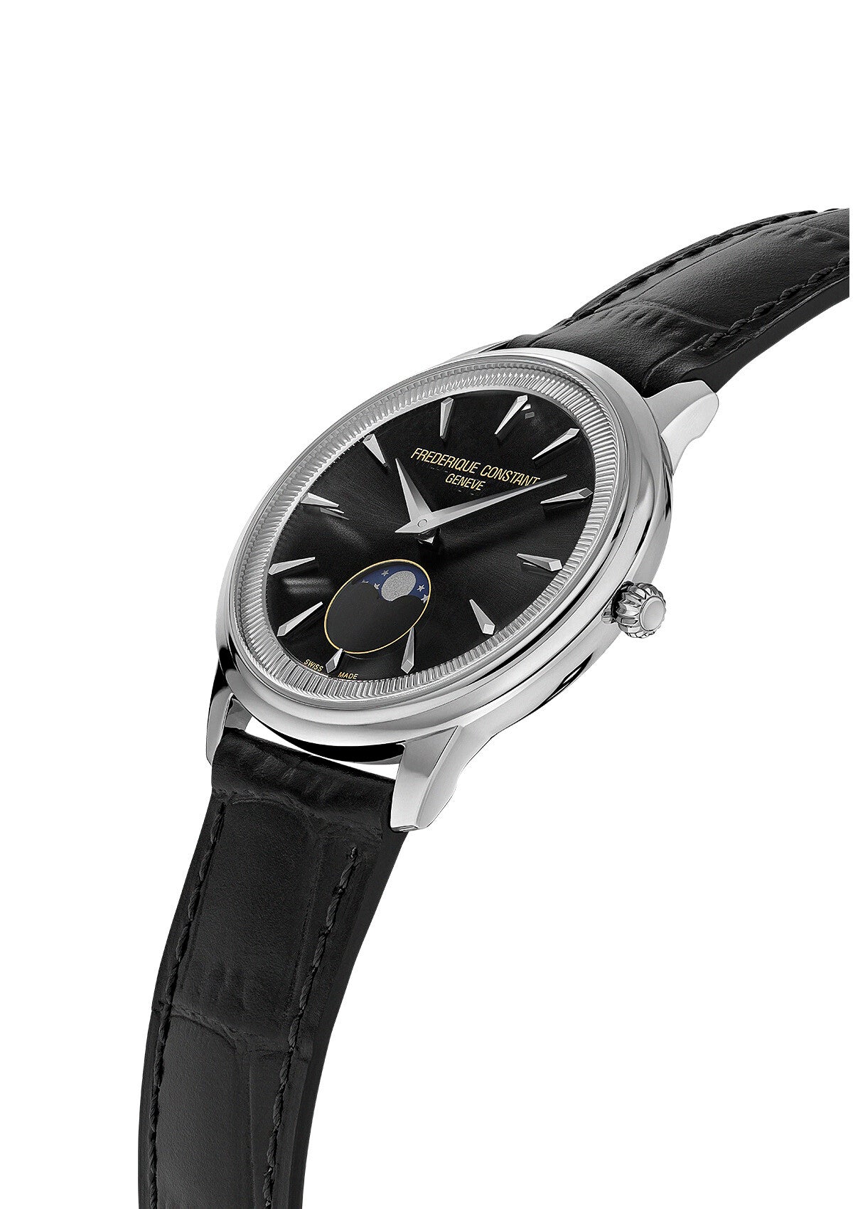 Frédérique Constant Classics Moneta Moonphase Noir FC-206B3S6