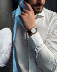 Frédérique Constant Classics Moneta Moonphase Silbrig FC-206S3S6